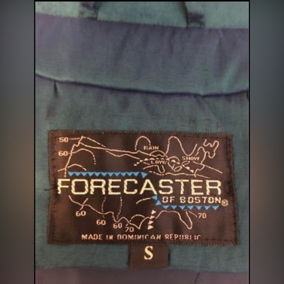 Women’s Size Small Parka / Coat VINTAGE Iridescent - Picture 5 of 6